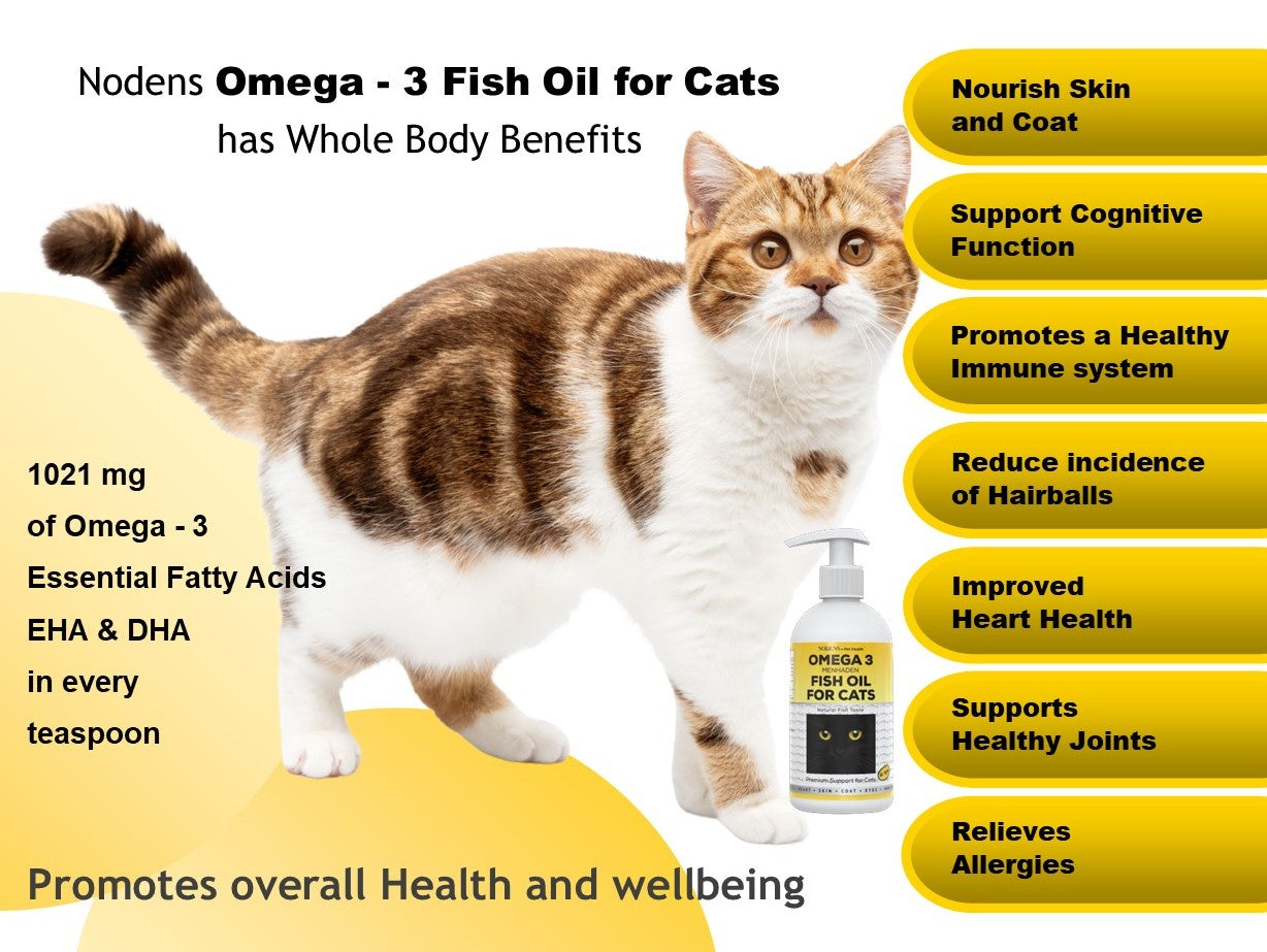Nodens Omega-3 Fish oil for cats