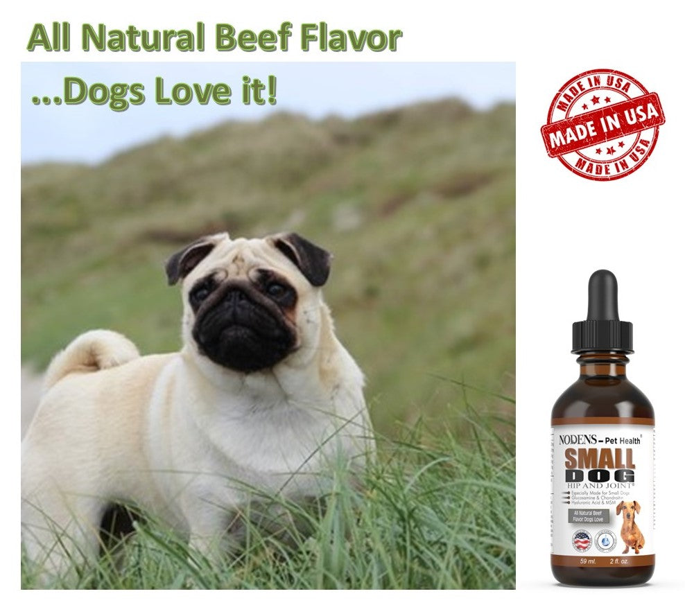 Nodens hip and joint for small dogs Beef flavor